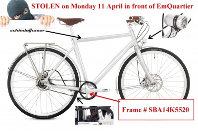 จักรยานถูกขโมย หน้าห้าง EmQuartier Image 1