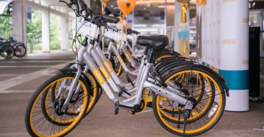 oBike บริการแชร์จักรยานของสิงคโปร์เปิดให้บริการที่สถาบัน AIT ปทุมธานี