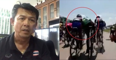 ความเห็นจาก โค้ชตั้ม  วิสุทธิ์ กสิยะพัท กรณี นักปั่นชนกันล้มในงาน the great mekong bike ride 2018