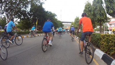 จ.นนทบุรีซ้อมปั่น Bike for Mom เมื่อ วันอาทิตย์ที่ 26 กค 58 Image 6