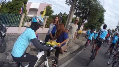 จ.นนทบุรีซ้อมปั่น Bike for Mom เมื่อ วันอาทิตย์ที่ 26 กค 58 Image 13